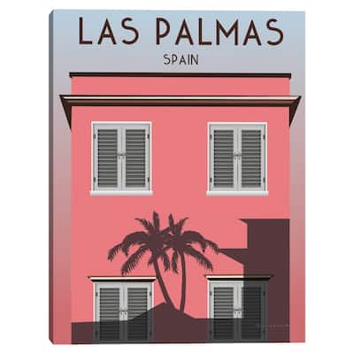 Las Palmas Canvas Art Print
