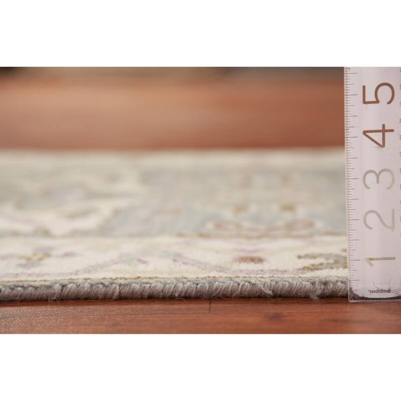 Oushak Oriental Runner Rug Hand-Knotted Wool Carpet - 2'7" x 9'10"