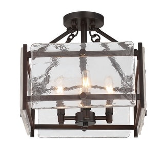 Savoy House Glenwood by Brian Thomas 4-Light Ceiling Light in English Bronze