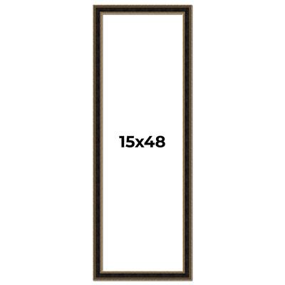 15x48 Frame Gold Antique Vintage Sold Wood Picture Frame | 1.75 Inch