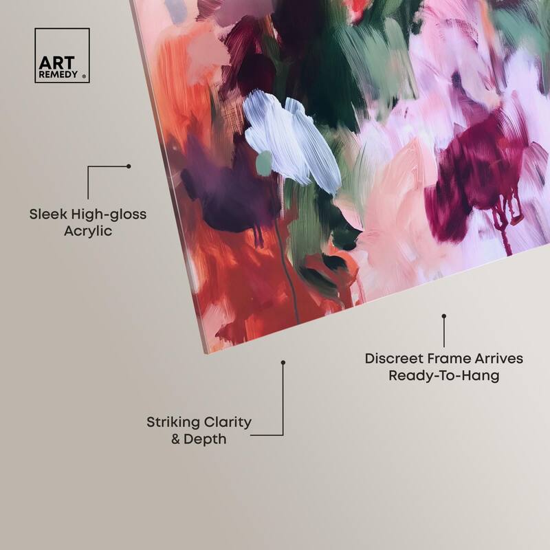 Adelas Garden II Acrylic by Art Remedy, Ready to Hang