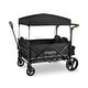 preview thumbnail 1 of 8, X4 Push & Pull Quad Stroller Wagon-Stealth Black Black
