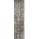 preview thumbnail 43 of 49, Calvin Klein Irradiant Indoor only Abstract Area Rug 2' 3" x 7' 6" - Black/Ivory - Runner