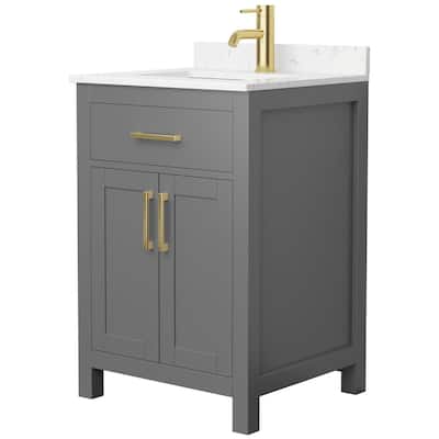Wyndham Collection WCG242424S-VCA-MXX Beckett 24" Free Standing Single