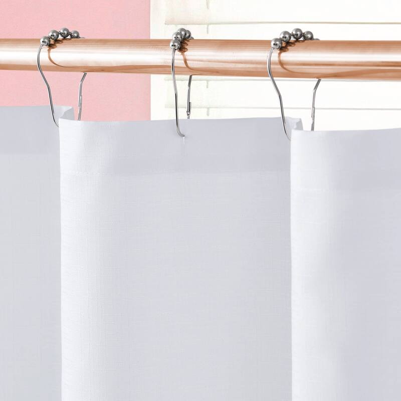 Juicy Couture 13-Piece Shower Curtain and Hooks Set