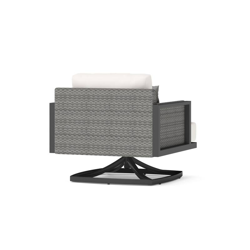 Vistano 2 Piece Sunbrella Outdoor Patio Club Chairs Set - Gray