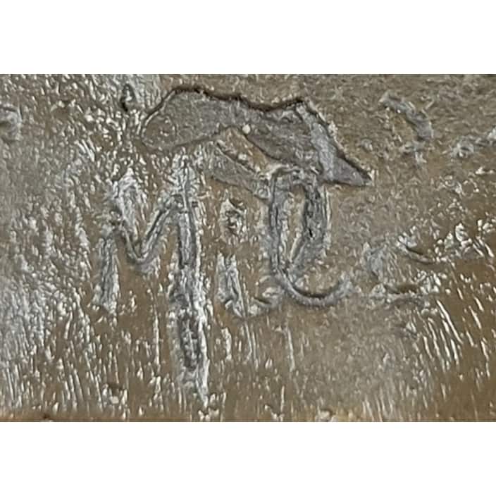 Abstract Bronze Sculpture By Milo – Modern Figurine Of A Dancing Form On Marble Base