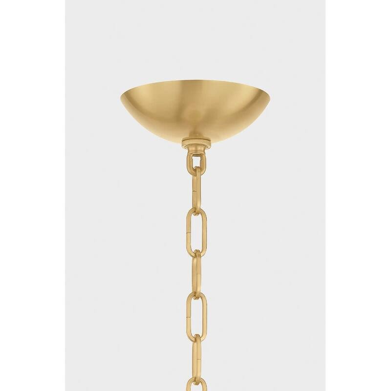 Hudson Valley Lighting 9014 Moore 12" Wide LED Pendant with Glass and