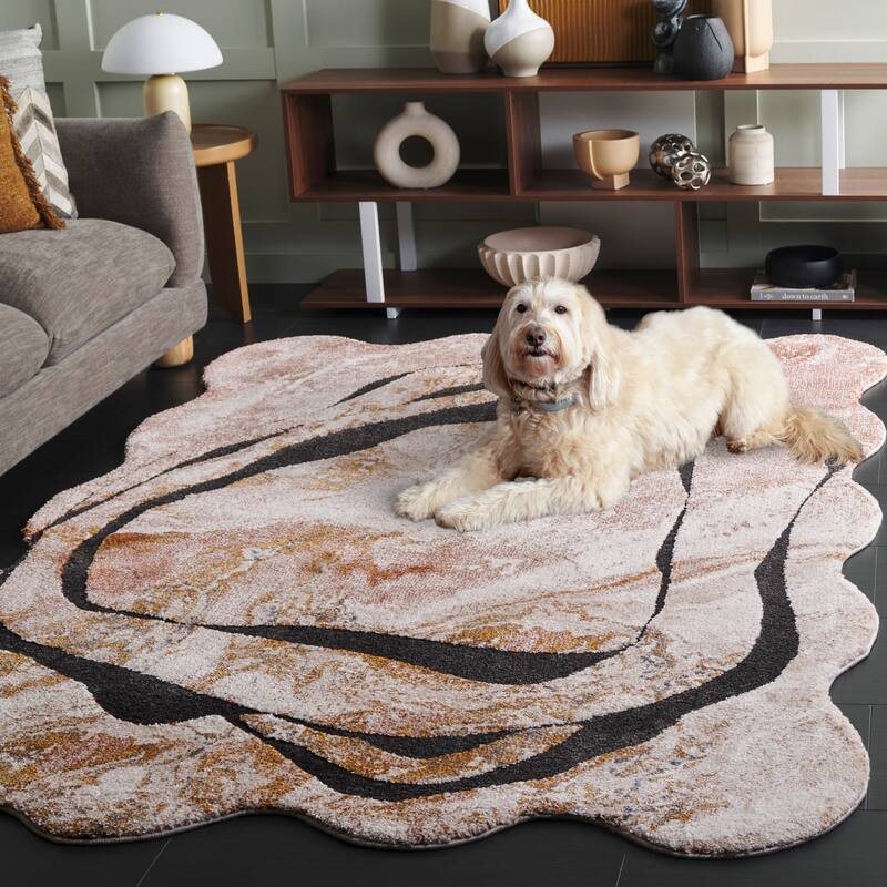 SAFAVIEH Contour Noora Modern Abstract Rug - 5'5" x 7'6"