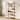 Nathan James Syd 6-Tier Arched Bookcase, Solid Wood Etagere Bookshelf