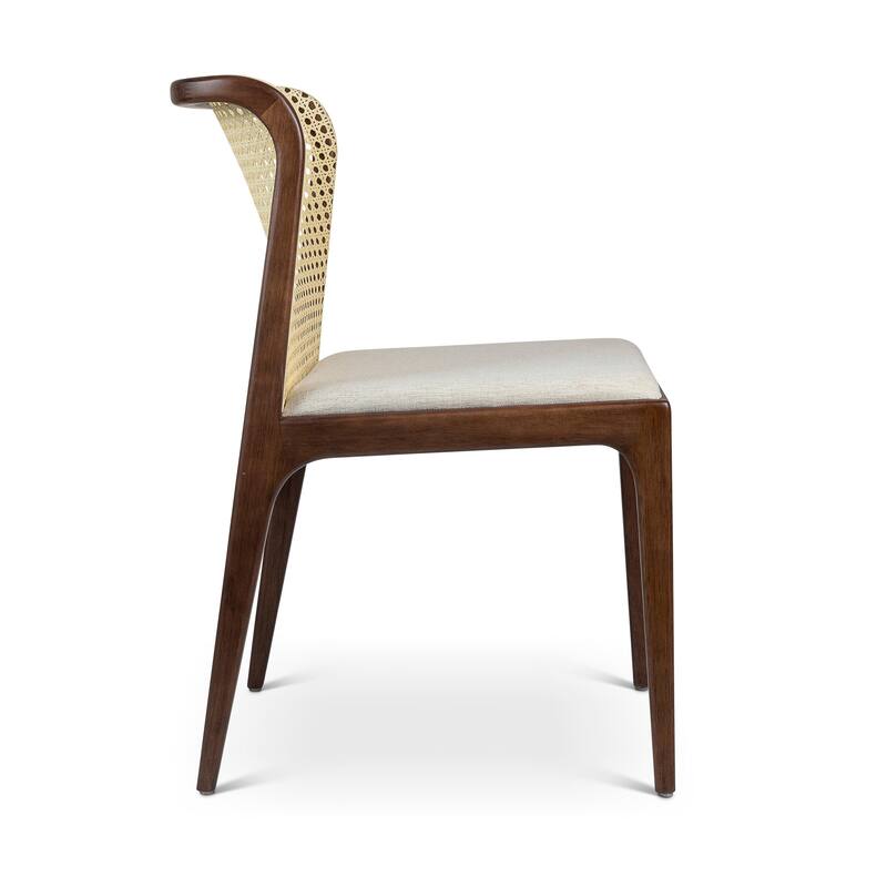 Modern Brazilian - Eloa - Cane Side Chair