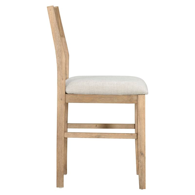 Farmhouse Counter Height Dining Set for 4 Small Space Kitchen Table