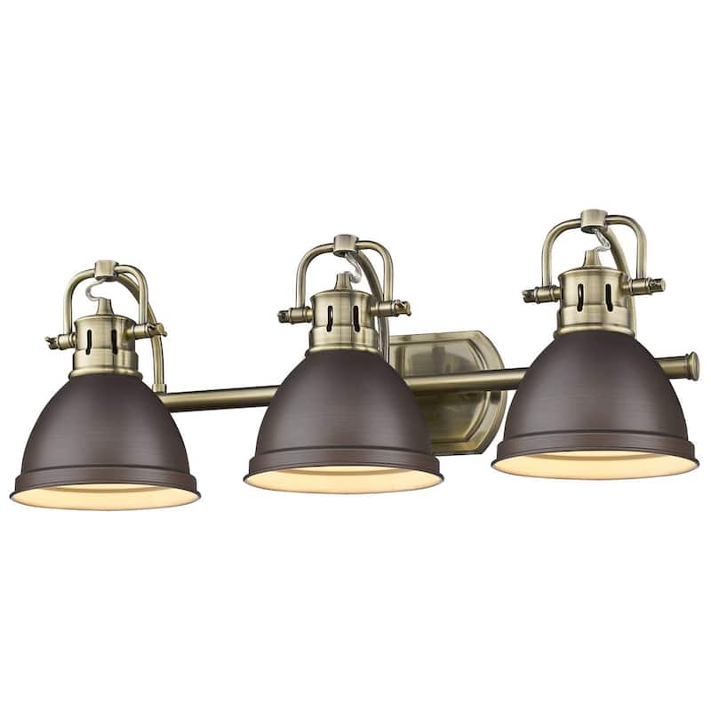 Golden Lighting Duncan 3 Light 25" Wide Bathroom Vanity Light