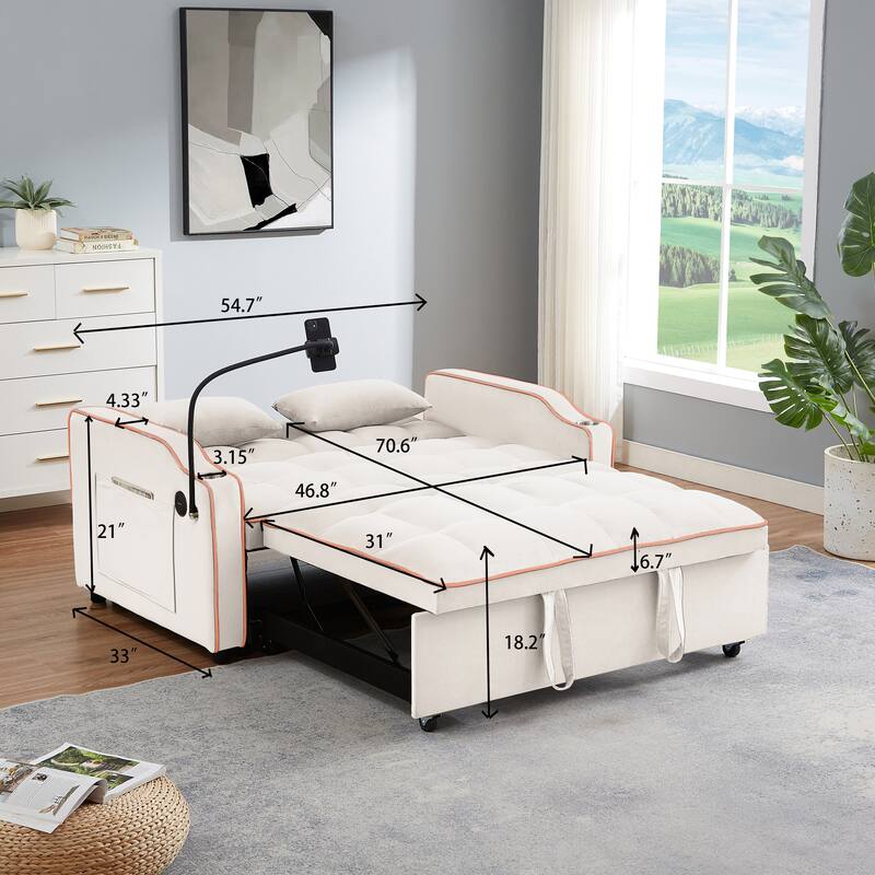 Versatile Foldable Sofa Bed