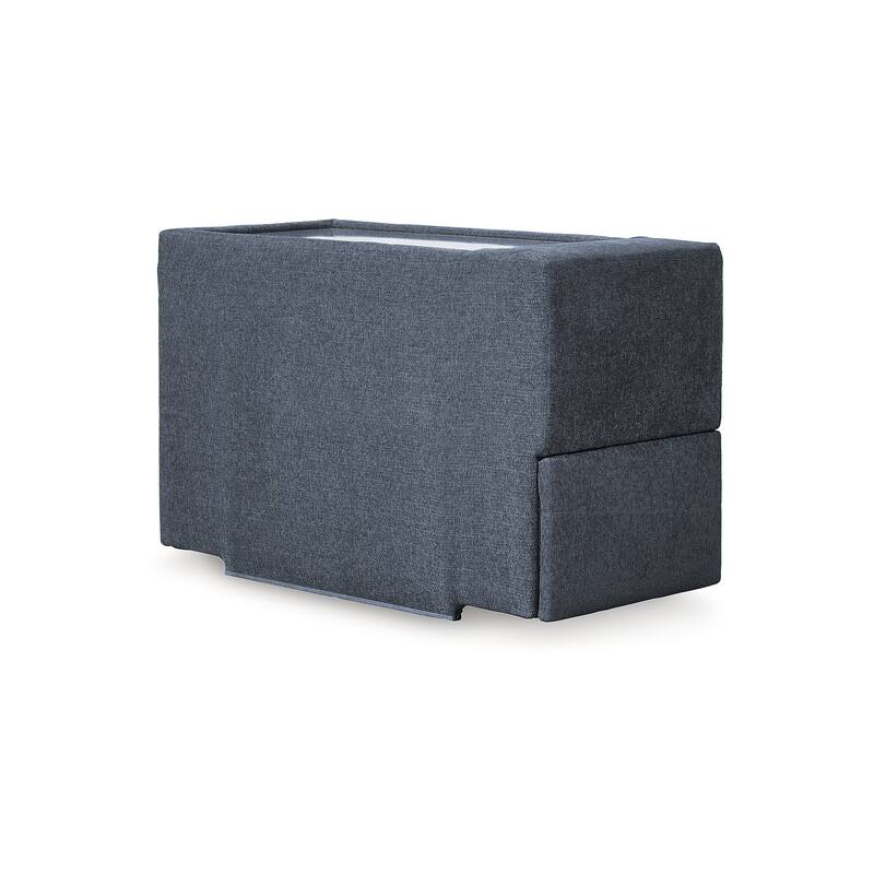 Signature Design by Ashley Modmax Dark Blue 3-Piece Sectional - 93"W x 37"D x 36"H