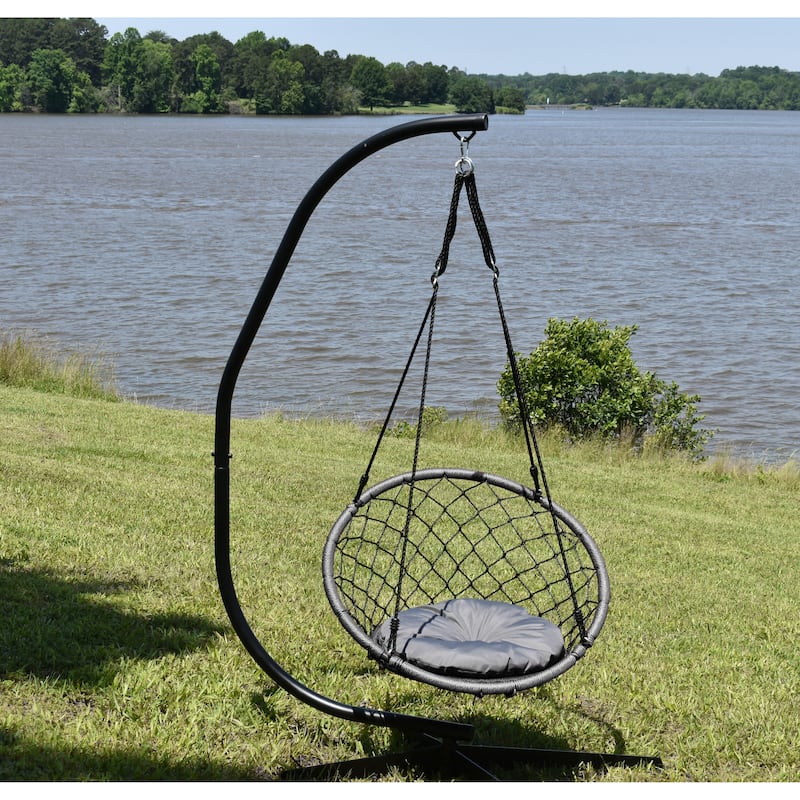 Grey Small Dreamcatcher Swing Cushion