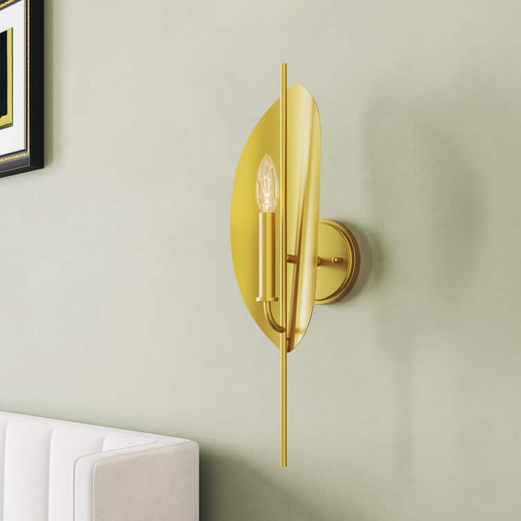 Acroma Steel Candle Wall Light