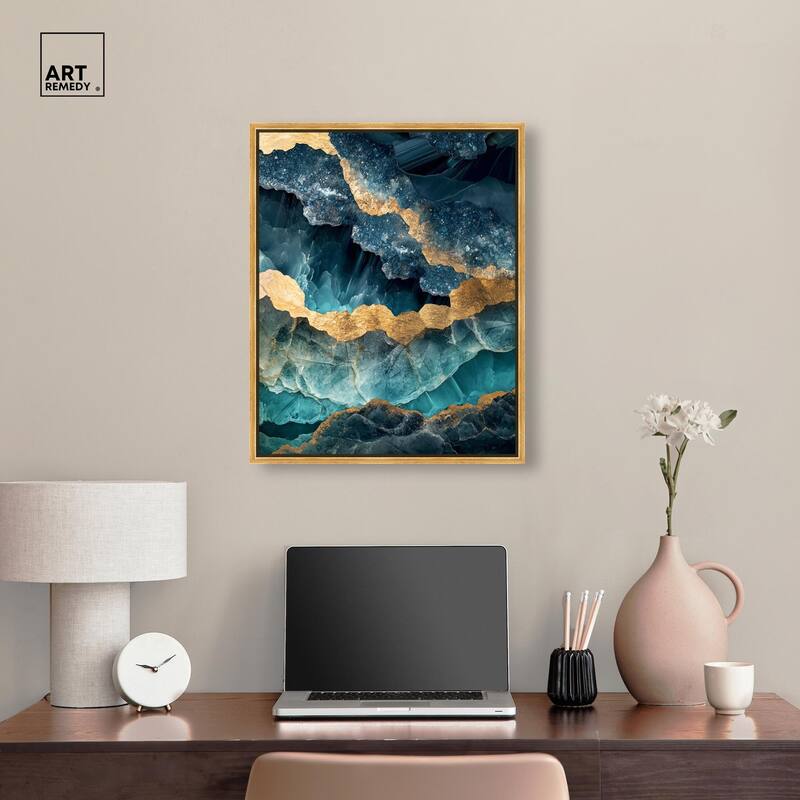 Power Edge II Canvas by Art Remedy