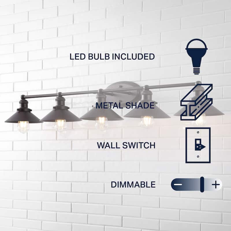 Florence Metal Shade Sconce, by JONATHAN Y