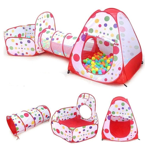 Play Tent With Tunnel And Ball Pit Lsqa Com Uy