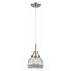 Option Light Smoke Shade / Brushed Satin Nickel