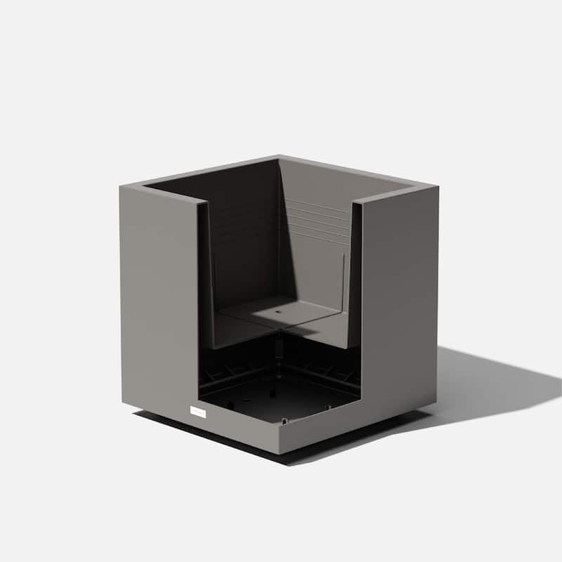 Block Series Plastic Cube Planter