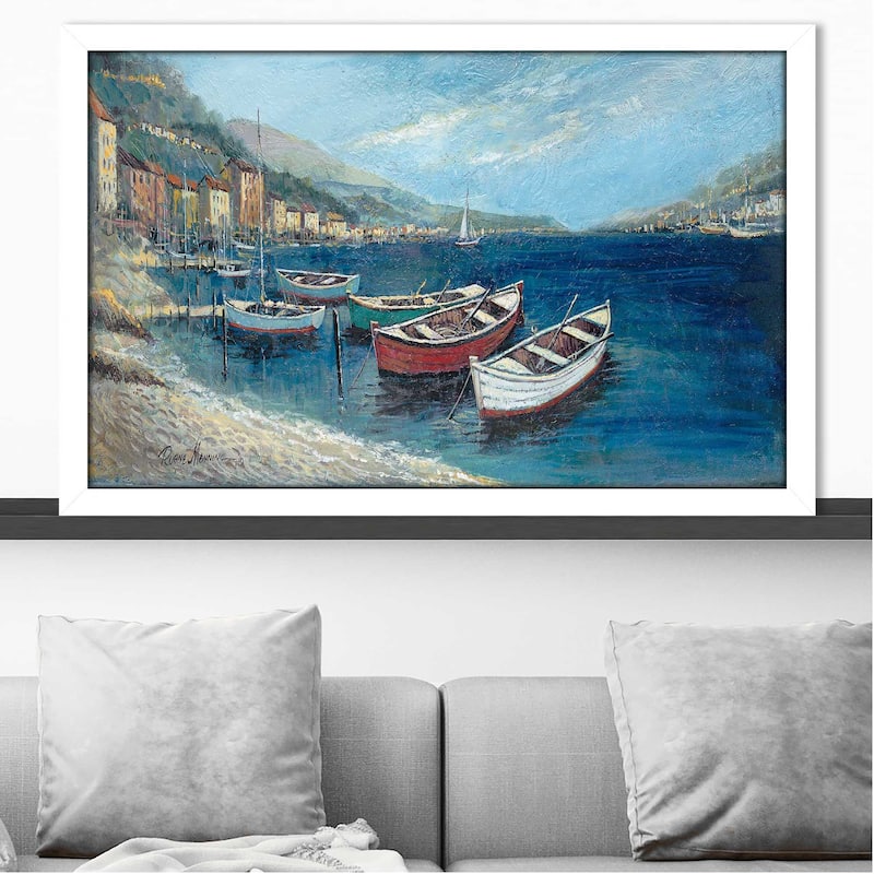 "Footprints in Sand" by Ruane Manning Print on Acrylic