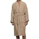 Superior Luxurious 100-percent Combed Cotton Unisex Terry Bath Robe - Small - Taupe