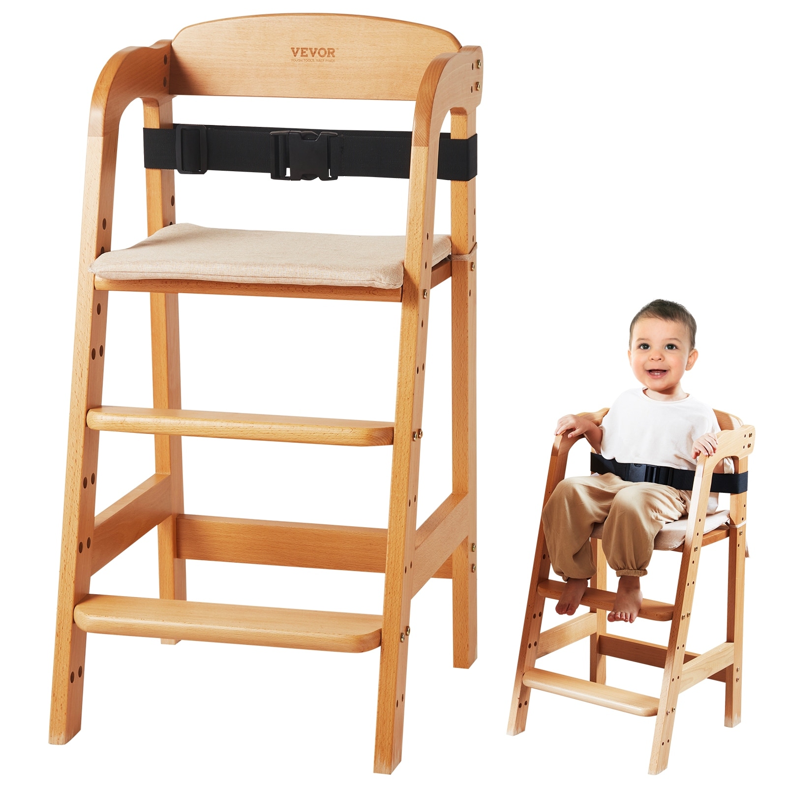 Half high chair top