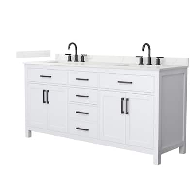 Wyndham Collection WCG2424-72D-QTZ-US3MXX Beckett 72" Free Standing