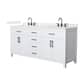Option White / Giotto Quartz Top / Matte Black Hardware