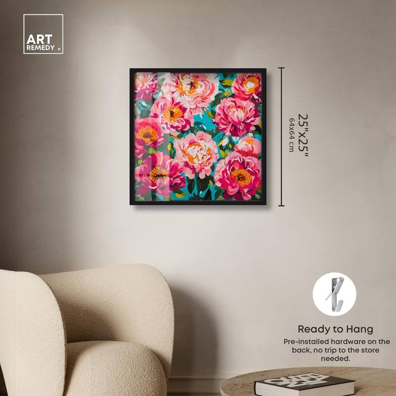 Maximalist Bloom Shadowbox by Art Remedy