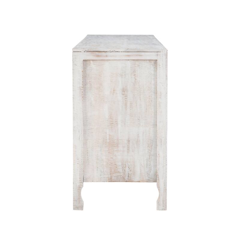 Heaton 2-Door Bohemian Wooden Cabinet