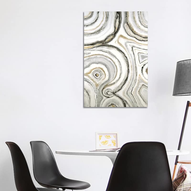 iCanvas "Shades Of Gray" by Liz Jardine Canvas Print - 40x26x1.5