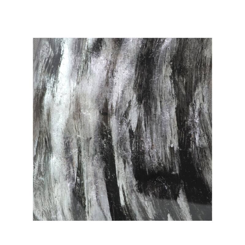 Glass Wall Sculpture Branch-Inspried 3D Relief (Set of 2) - 70" Ivory - 15" x 3" x 70"