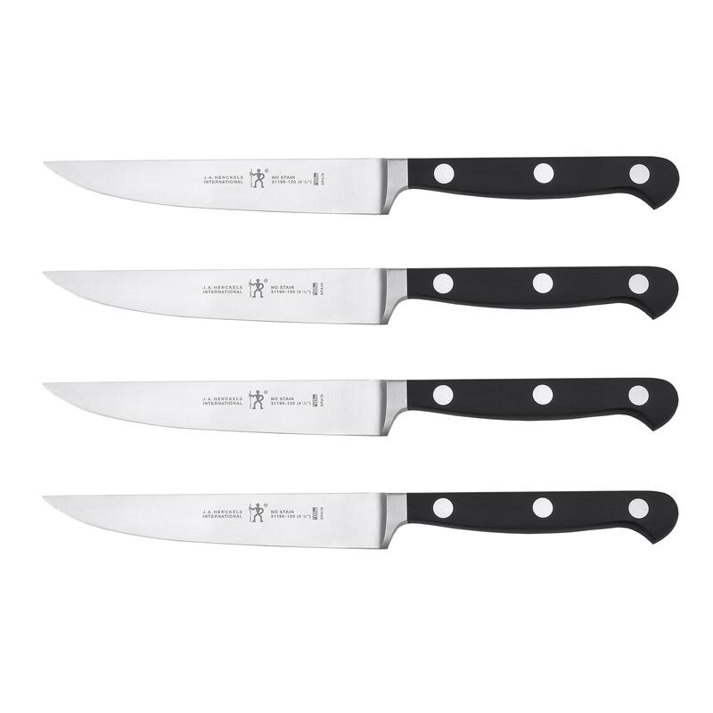 Henckels CLASSIC 4-pc Steak Knife Set - Stainless Steel - Stainless Steel - 4 Piece - 4-pc
