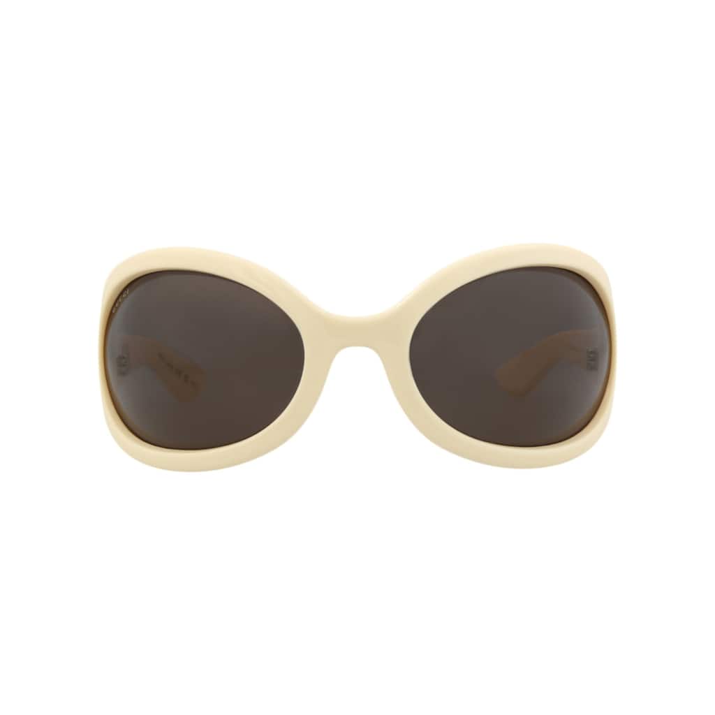 Gucci Shield-Frame Injection Sunglasses