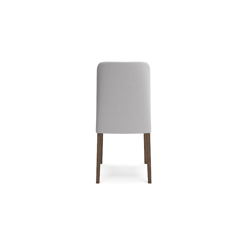 Signature Design by Ashley Lyncott Gray/Brown Dining Upholstered Side Chair (Set of 2) - 18"W x 24"D x 36"H