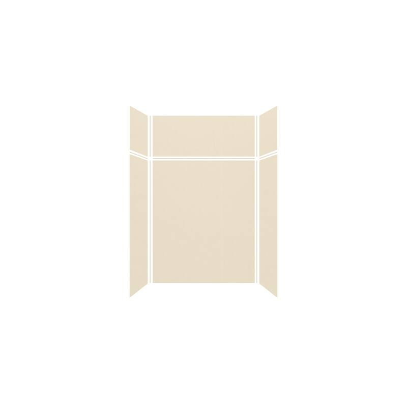 Transolid Expressions 60-in X 32-in X 96-in Glue to Wall Shower Kit - 32" x 60" x 96"