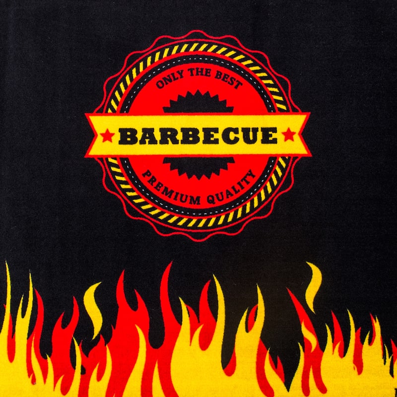 Doortex® Fire Retardant BBQ Mat - 39" x 60"