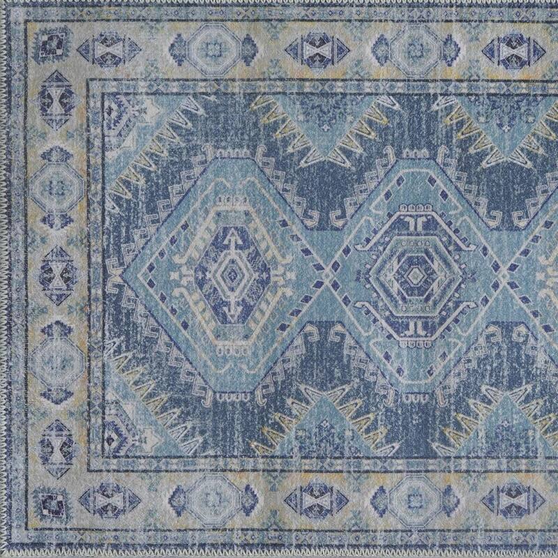 HomeRoots Southwestern Modern, Contemporary Rectangle Area Rug