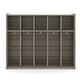 preview thumbnail 3 of 4, Tot Mate 5 Section Laminate Floor Locker - 46" x 15" x 37 1/2"
