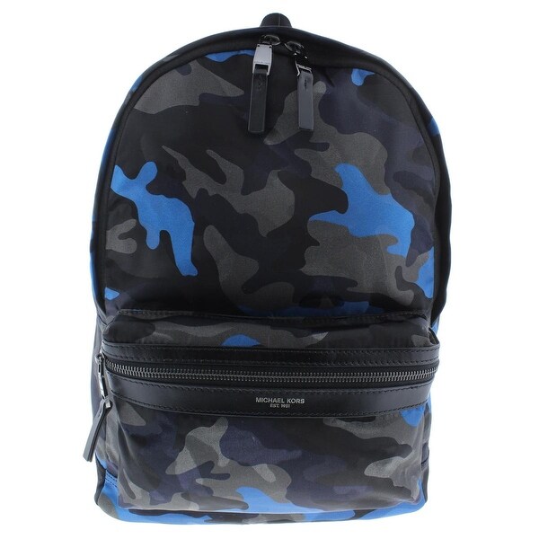 michael kors blue camo backpack