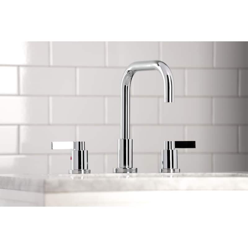 Kingston Brass NuvoFusion 8 in. Widespread Bathroom Faucet