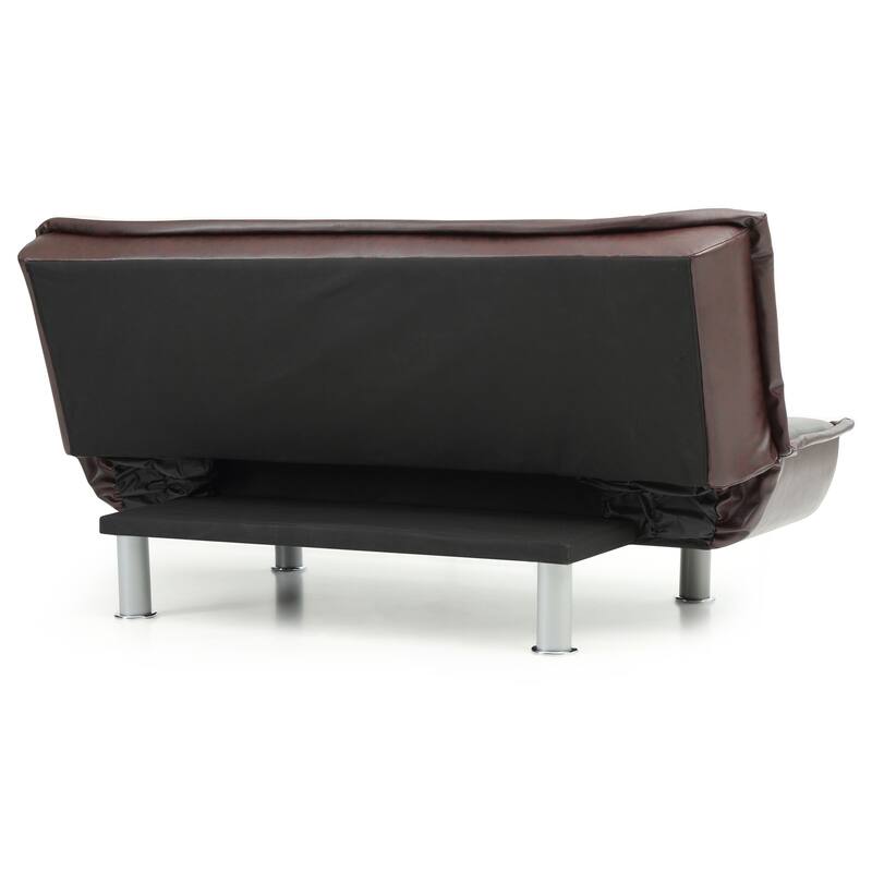 Lionel Faux Leather Sofa Bed