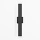 preview thumbnail 14 of 94, Aluminum LED Outdoor Wall Sconce Black Exterior Wall Light (1 / 2Pack)