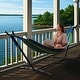 preview thumbnail 6 of 12, Sorbus 2-Person Hammock with Stand, 60" Cotton Blend Bed, Heavy Duty 450lbs Capacity, Portable with Carrying Case, Washable