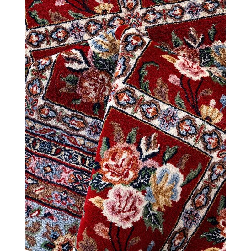 Tabriz One-of-a-Kind Hand-Knotted Area Rug, Red - 8' 3" x 11' 9"