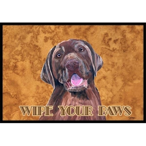 Carolines Treasures SC9127MAT 18 x 27 in. Labrador Indoor & Outdoor Doormat