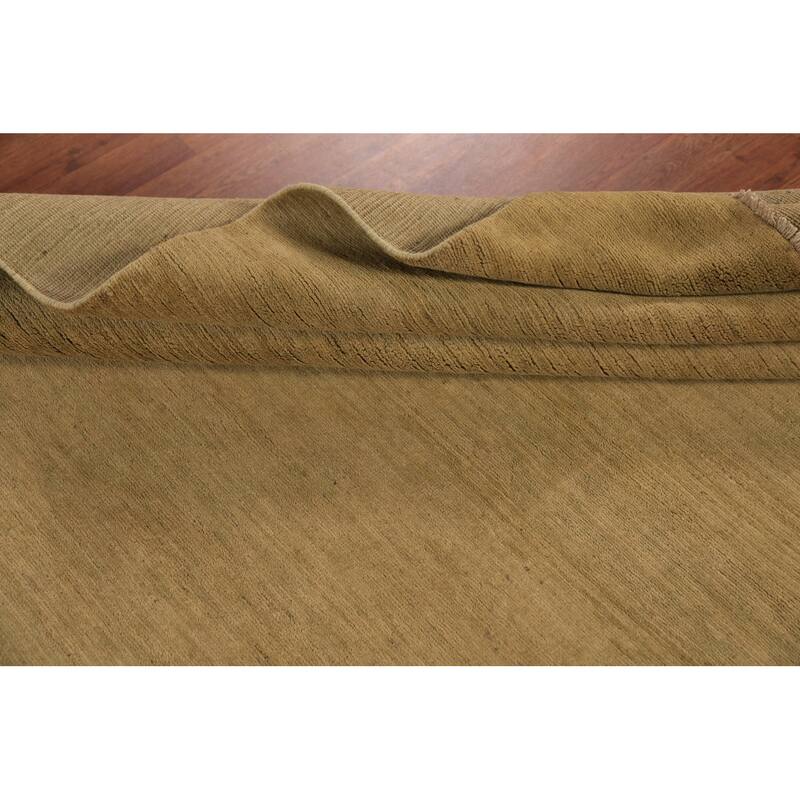 Gabbeh Oriental Area Rug Hand-Knotted Tribal Wool Carpet - 7'11" x 9'9"